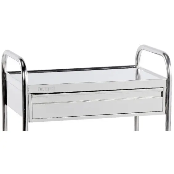Tourinox Tiroir INOX 8cm (monté sous le plateau supérieur pour guéridon 750x500mm)