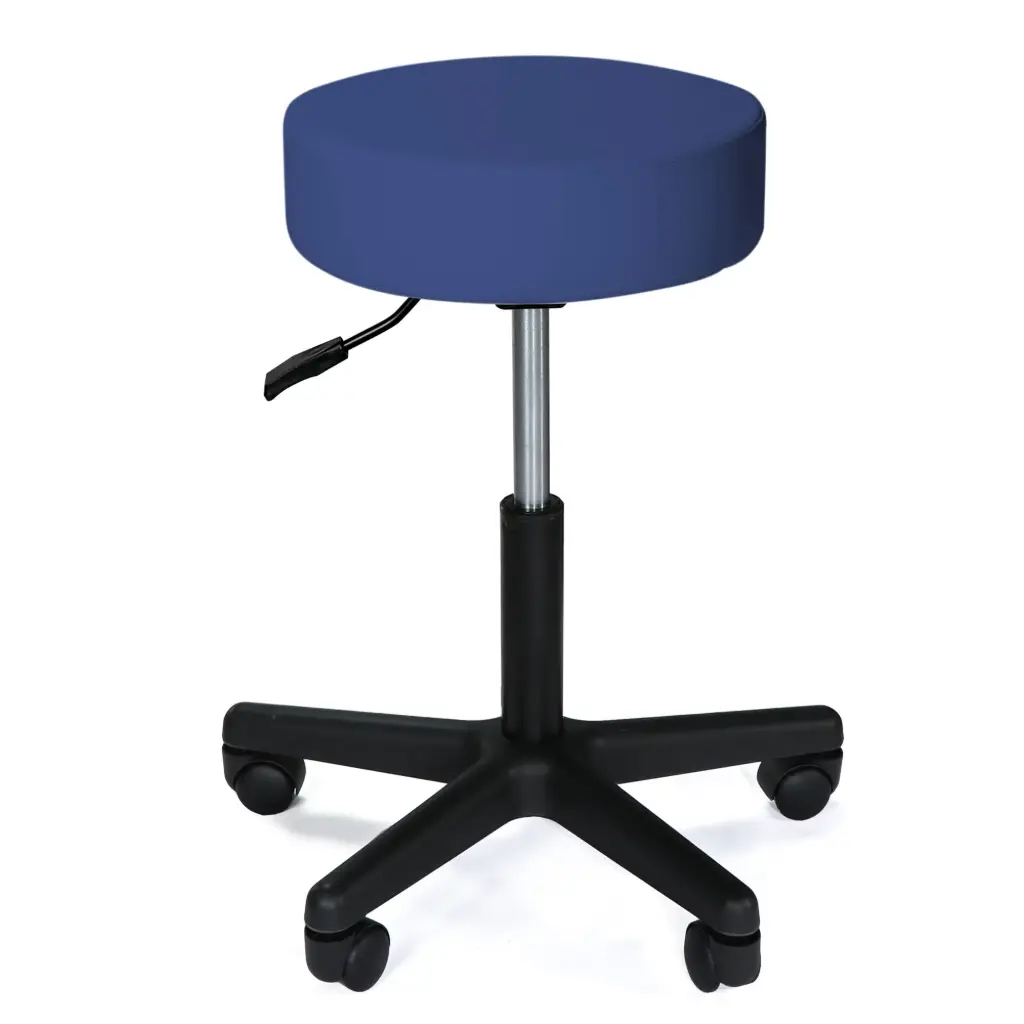 Tabouret à vérin gaz Confort (Bleu)