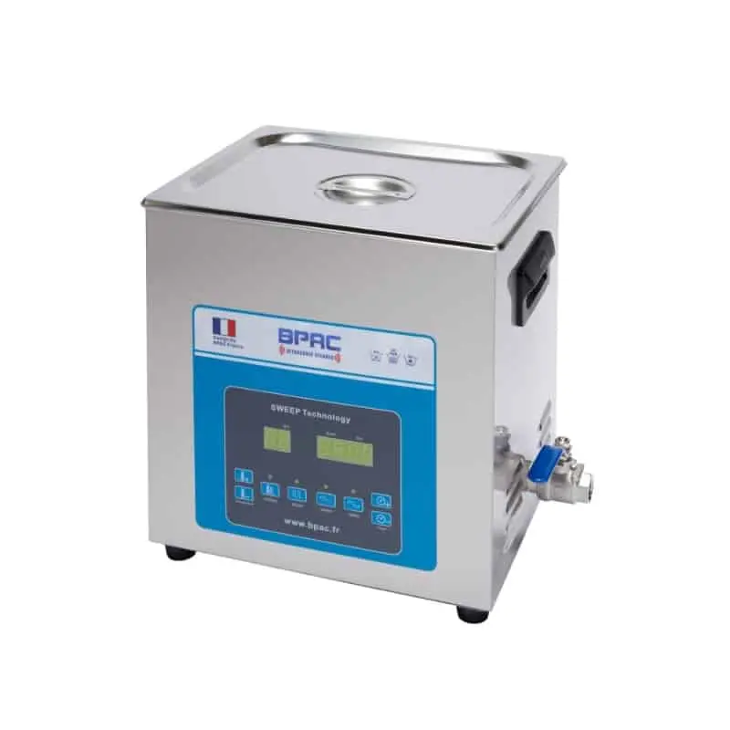 [BP14L] Nettoyeur Ultrasons 14L SWEEP+DEGAS inox renforcé 1,7 mm avec kit vidange inclus 