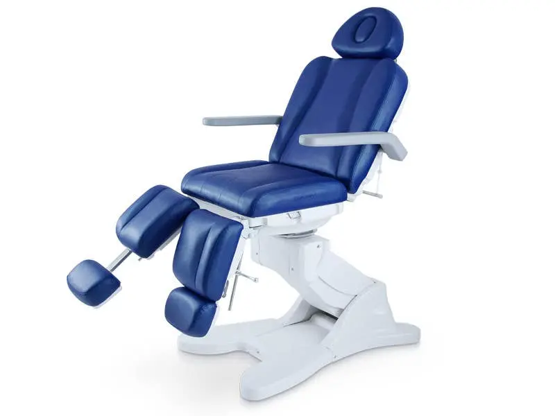 Fauteuil multifonction avec 3 moteurs + jambières réglables  - Podologue / Pédicure