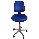 Chaise laboratoire 73 avec dossier patin 47/66cm