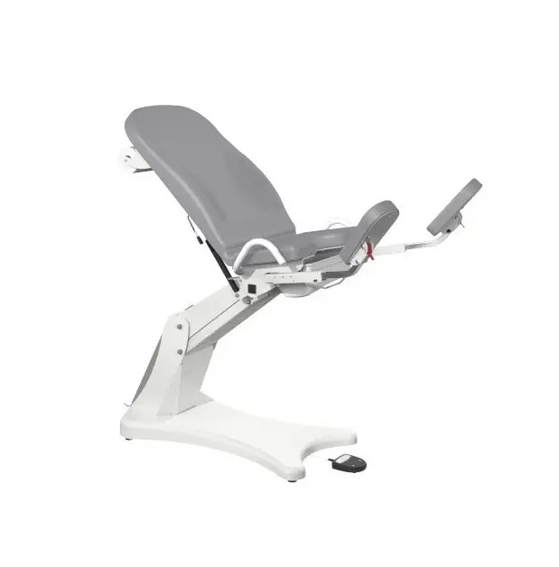 Table gynécologique Elansa 1 vérin  avec appui-pieds inclinables