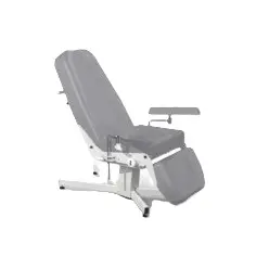 Fauteuil de prélèvement hydraulique sellerie luxe jambier indépendant (Tomato)