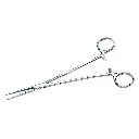 Pince de Bengolea droite sans griffes 240 mm inox 