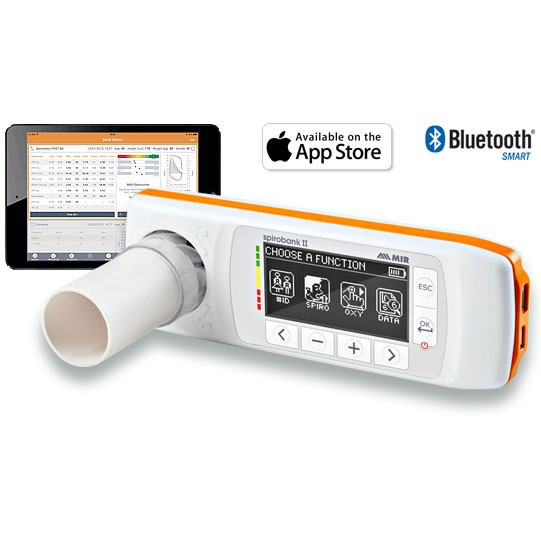 Spitomètre Spirobank II Smart BLE - Compatible PC/Mac/iPad/Android