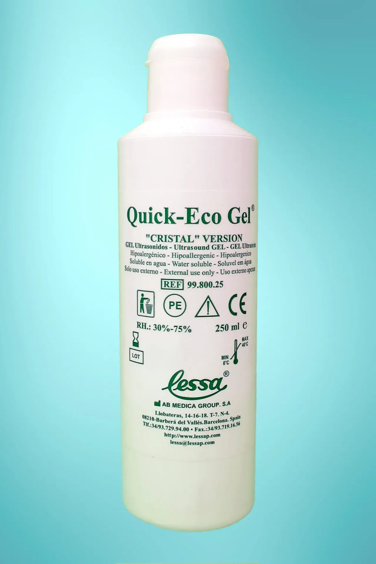 [9980025] Quick-Crystal GEL Ultrason (transparent) 250ml