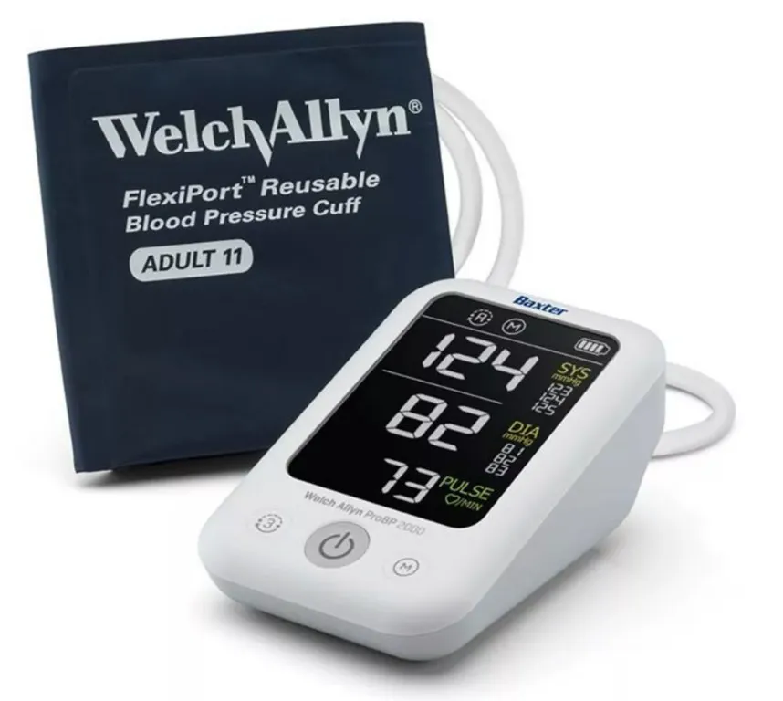 Tensiomètre digital 3 mesures ProBP 2000 PLUS NiBP Welch Allyn FlexiPort sur PILES et SECTEUR