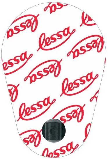 Electrodes à pontet (fiche banane) 52x35mm mousse gel liquide (x50)