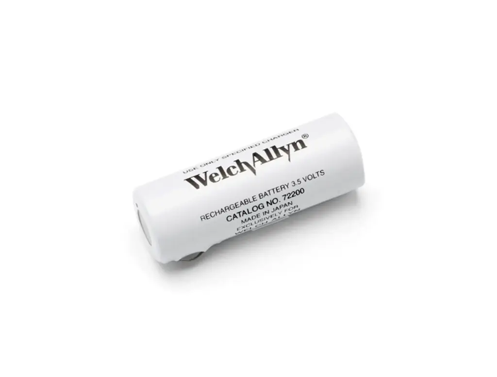 [72200] Welch Allyn Pile rechargeable 3.5V Nickel-Cadmium 72200 (noir)