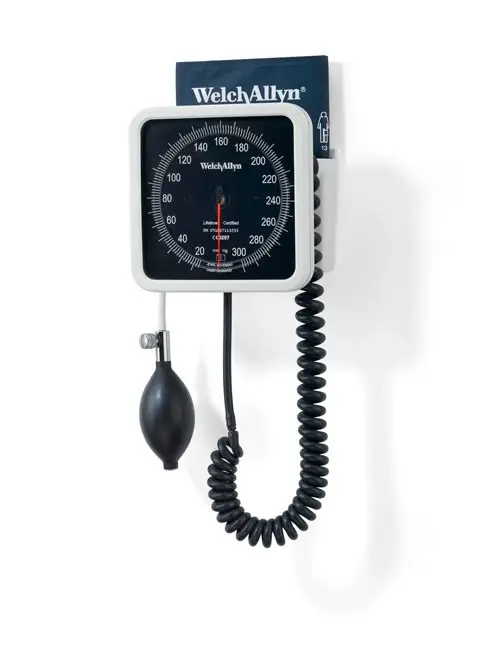 [7670-01] Tensiomètre Welch Allyn 767 Mural avec brassard FlexiPort adulte