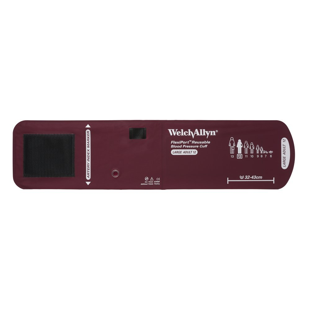 [REUSE-12] Brassards réutilisables FlexiPort REUSE-12 32-43 cm pour adulte de taille large