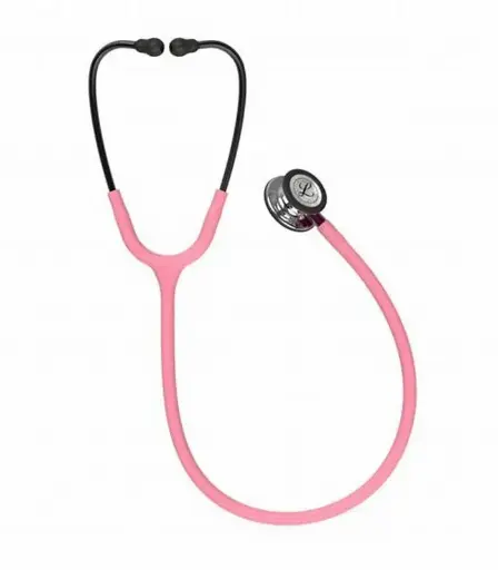 [LITT5962] Littmann Classic 3, Miroir, Lyre rose perlé, Tige Rose