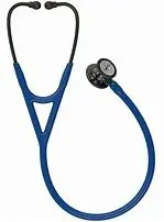 [LITT6202] Littmann Cardio 4, Noir Poli, Lyre Bleu Marine, Tige Bleue