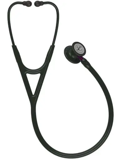 [LITT6203] Littmann Cardio 4, Black Edition, Lyre Noire, Tige Violette