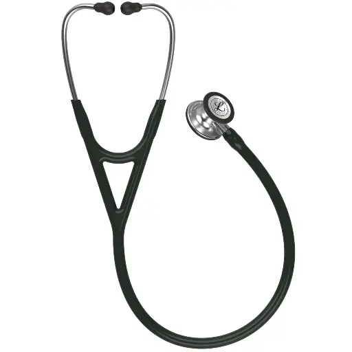[LITT6232] Littmann Cardio 4, Fumé Poli, Lyre Noire, Tige Noire