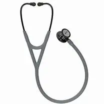 [LITT6238] Littmann Cardio 4, Fumé Poli, Lyre Grise, Tige fumée
