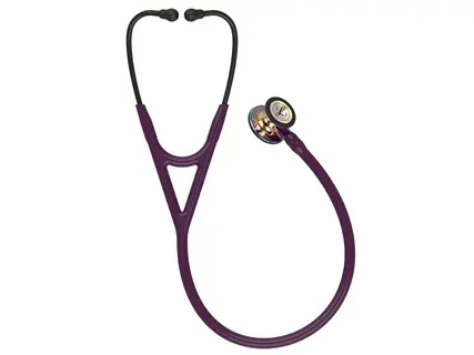 [LITT6239] Littmann Cardio 4, Arc-en-ciel Poli, Lyre Prune, Tige Violette