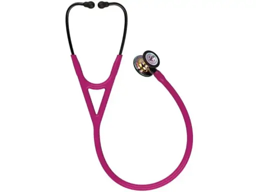 [LITT6241] Littmann Cardio 4, Arc-en-ciel Poli, Lyre Framboise, Tige fumée