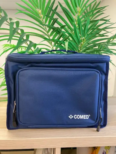 [COMEDBAG] Mallette Polyester/PVC avec fermeture éclair, cloisons et poches