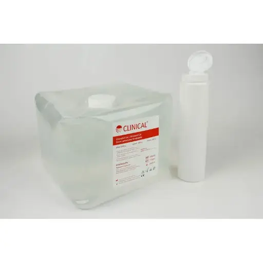 [GELVRAC5LTRAN] Gel de contact transparent pour échographie - Cubi 5 litres + Flacon 250 ml