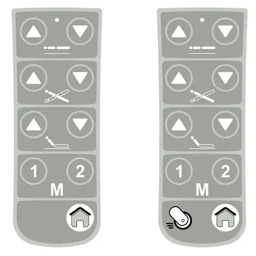 [PROM3041-20] Commande manuelle sans fil iQuest/iDuolys (pour modèles sans roues escamotables)