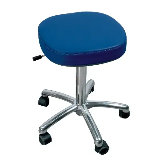 Tabouret colonne à gaz 923-10 roulette commande manuelle - hauteur 47/66 cm