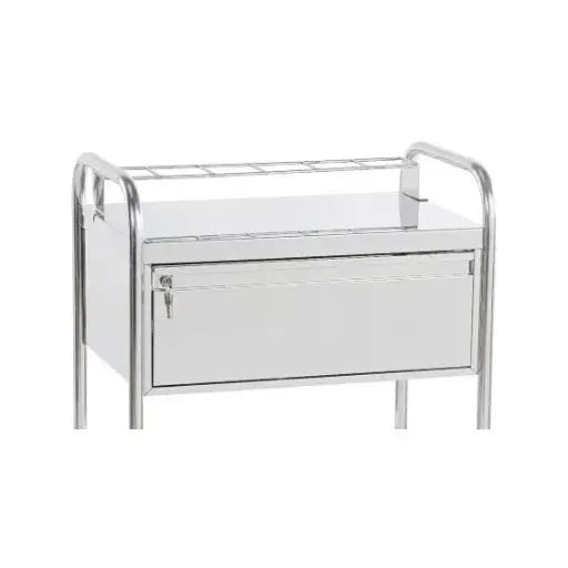 [20200] Tourinox Tiroir INOX 18cm (monté sous le plateau supérieur pour guéridon 600x400mm)