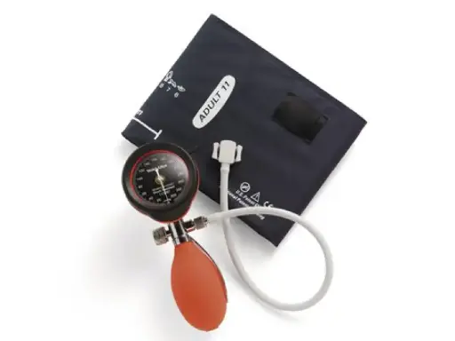 [DS-5541-149] DuraShock DS55 Aneroid Sphyg, Red highlights, FlexiPort Adult Cuf